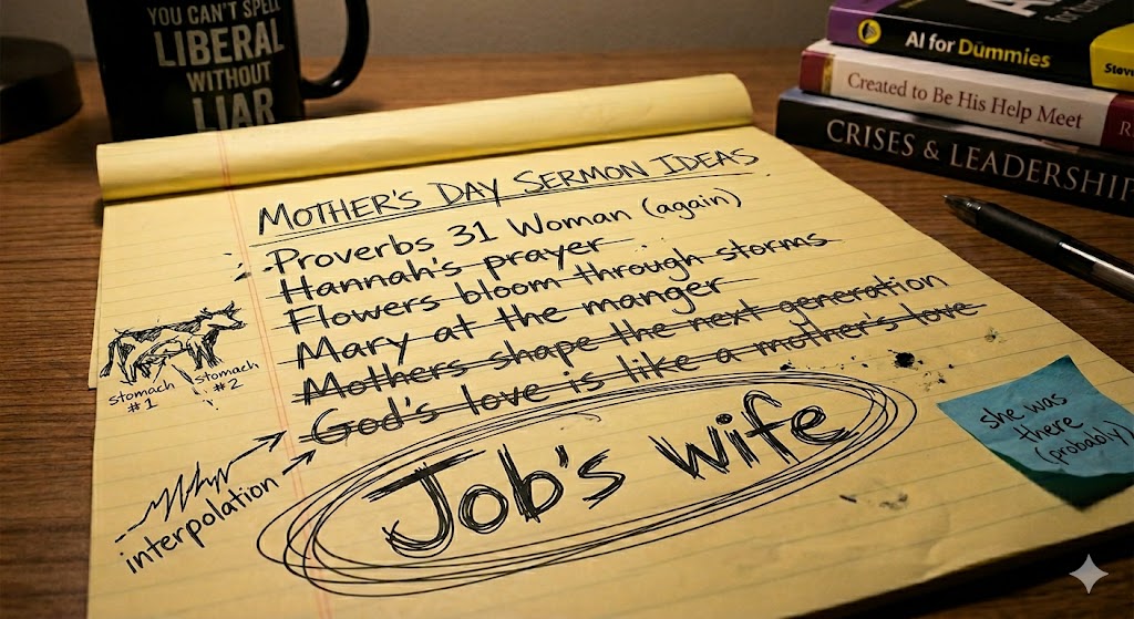 PRBC Sermon Review: Pastor Jay Reed’s Thoughts on Grief, Motherhood, and the Art of Writing Women into Scripture